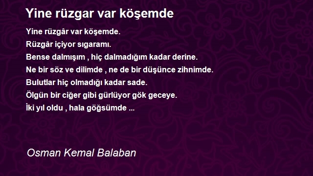 Osman Kemal Balaban