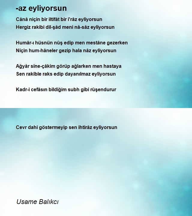 Usame Balıkcı