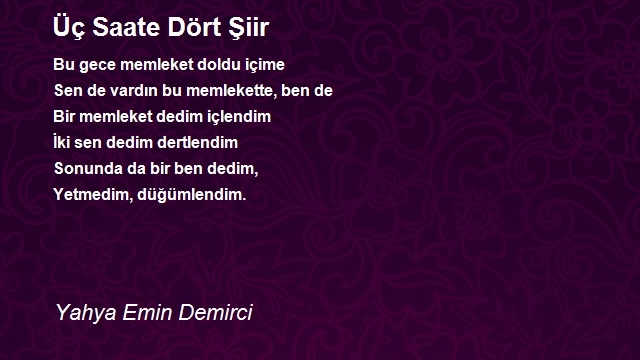 Yahya Emin Demirci