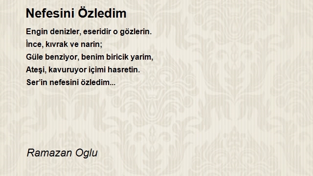 Ramazan Oglu