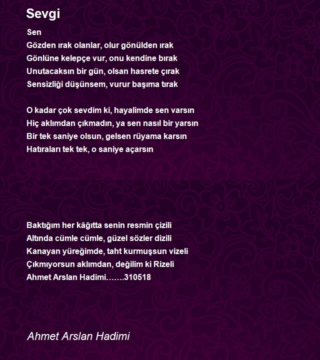 Ahmet Arslan Hadimi