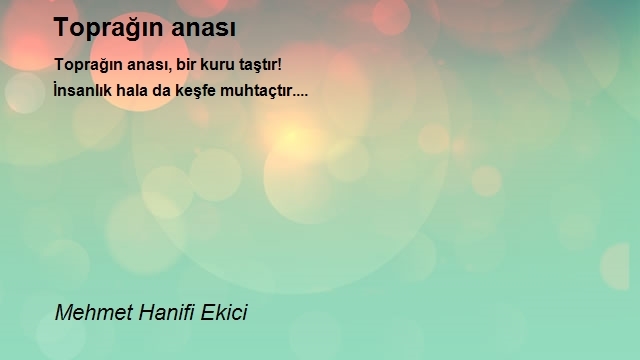 Mehmet Hanifi Ekici