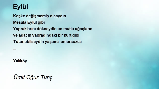 Ümit Oğuz Tunç