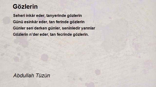 Abdullah Tüzün