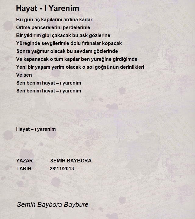 Semih Baybora Baybure