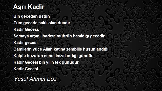 Yusuf Ahmet Boz