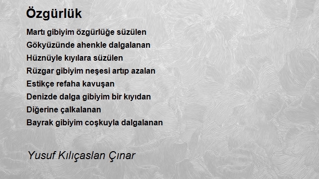 Yusuf Kılıçaslan Çınar