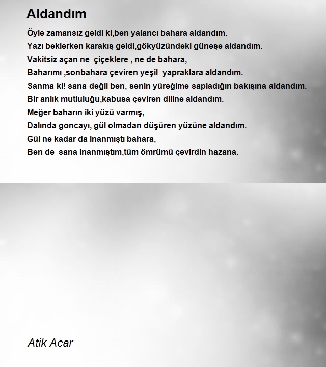 Atik Acar