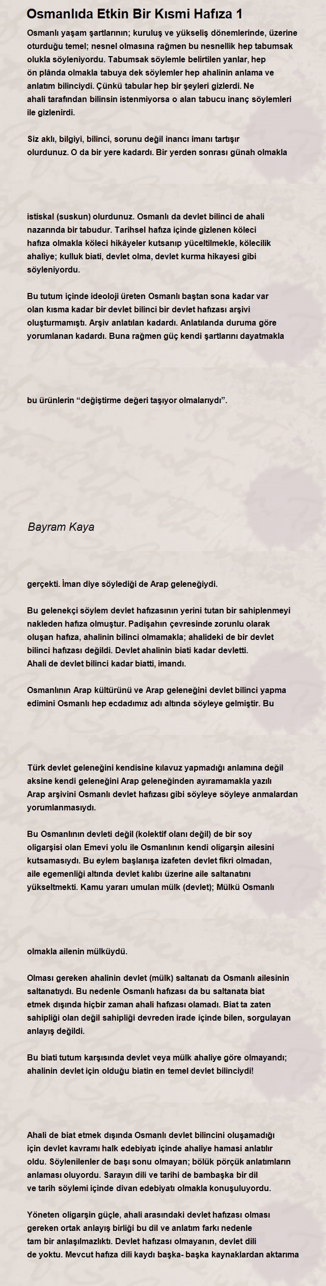 Bayram Kaya