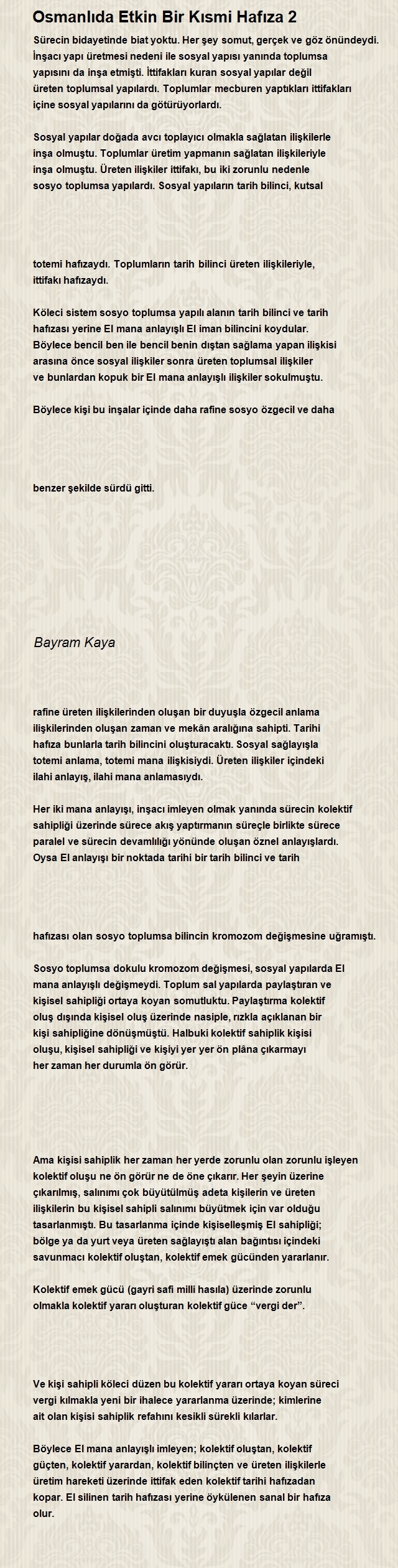 Bayram Kaya