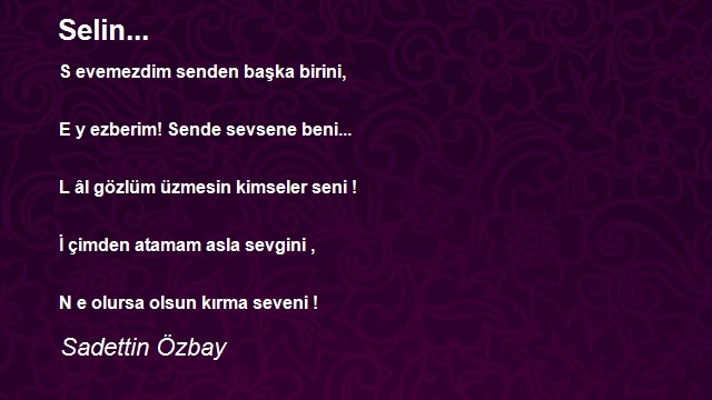 Sadettin Özbay