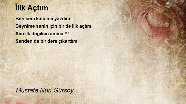 Mustafa Nuri Gürsoy