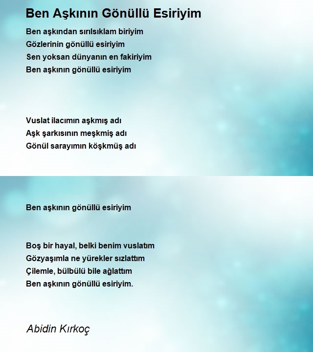 Abidin Kırkoç