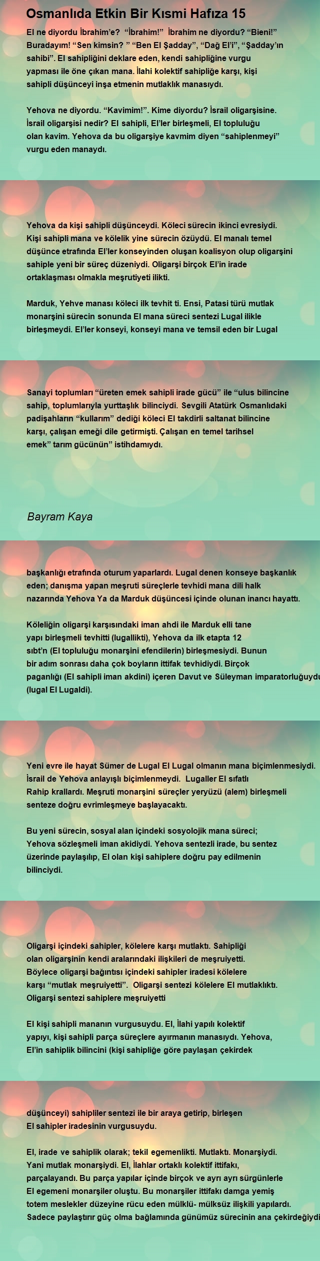 Bayram Kaya