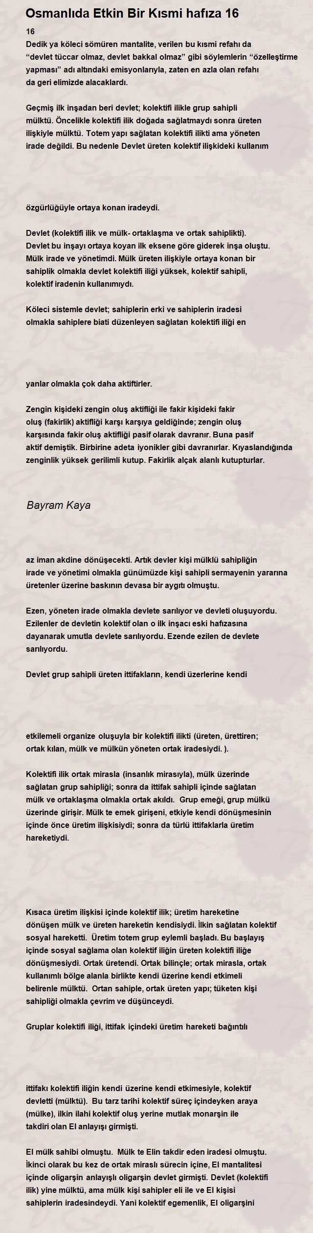 Bayram Kaya