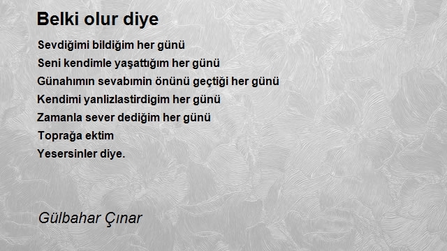 Gülbahar Çınar