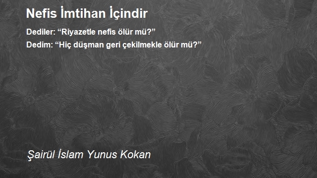 Şairül İslam Yunus Kokan