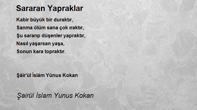 Şairül İslam Yunus Kokan