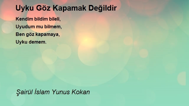 Şairül İslam Yunus Kokan