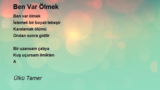 Ülkü Tamer