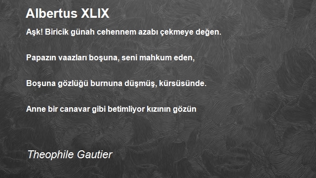 Theophile Gautier