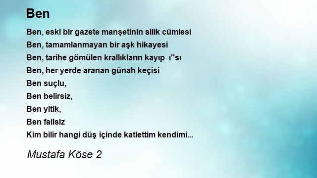 Mustafa Köse 2