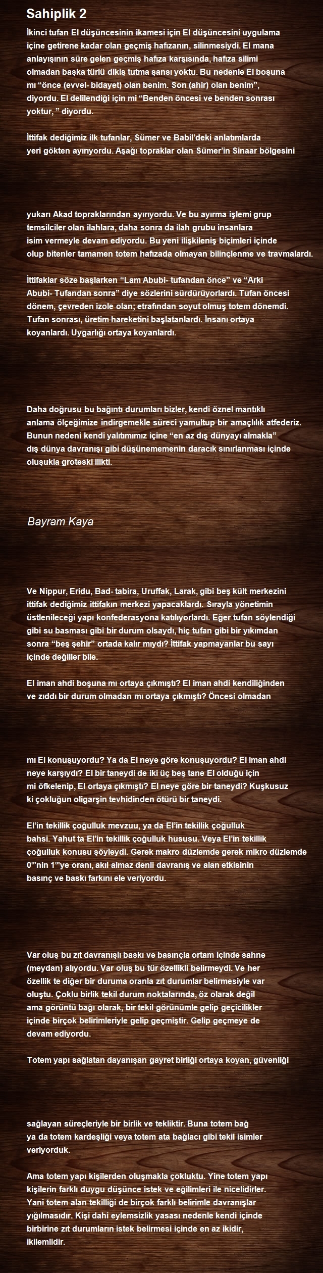 Bayram Kaya