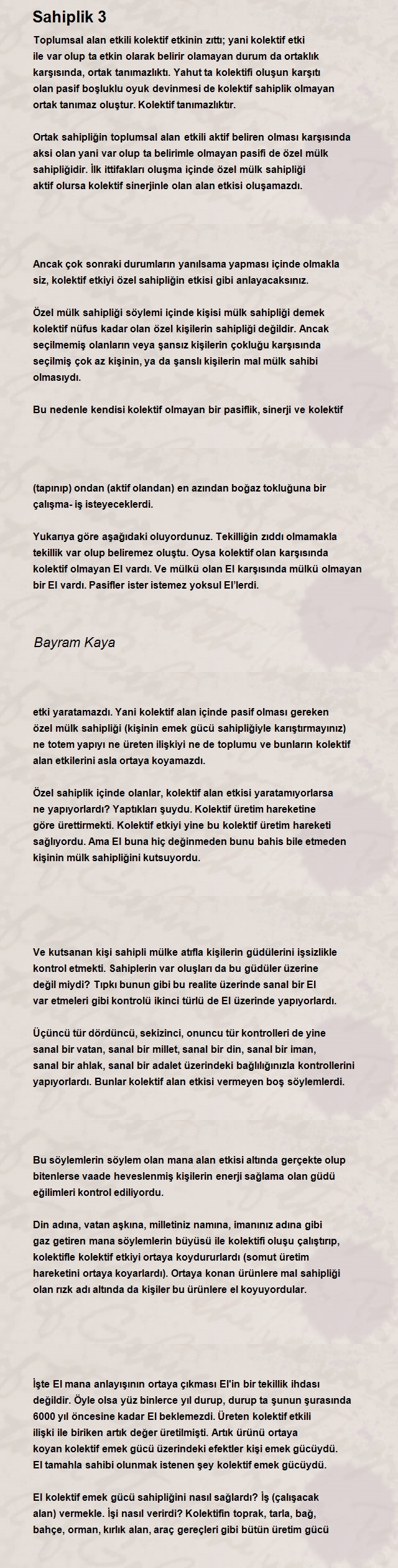 Bayram Kaya