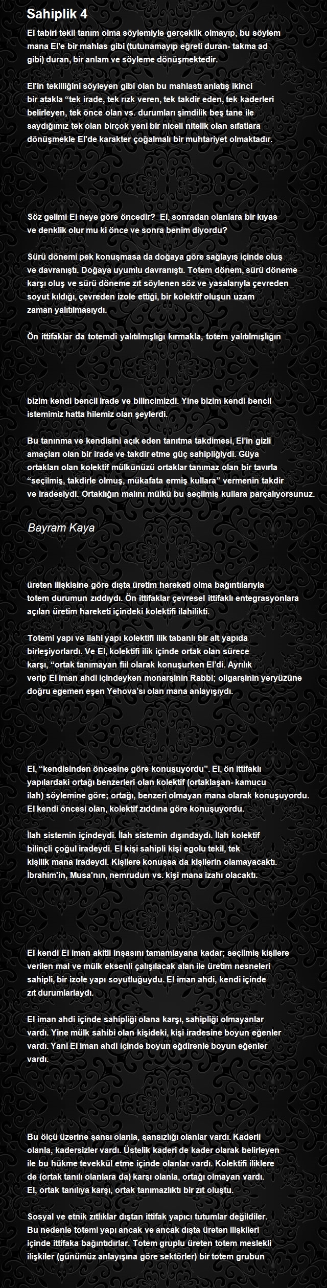 Bayram Kaya