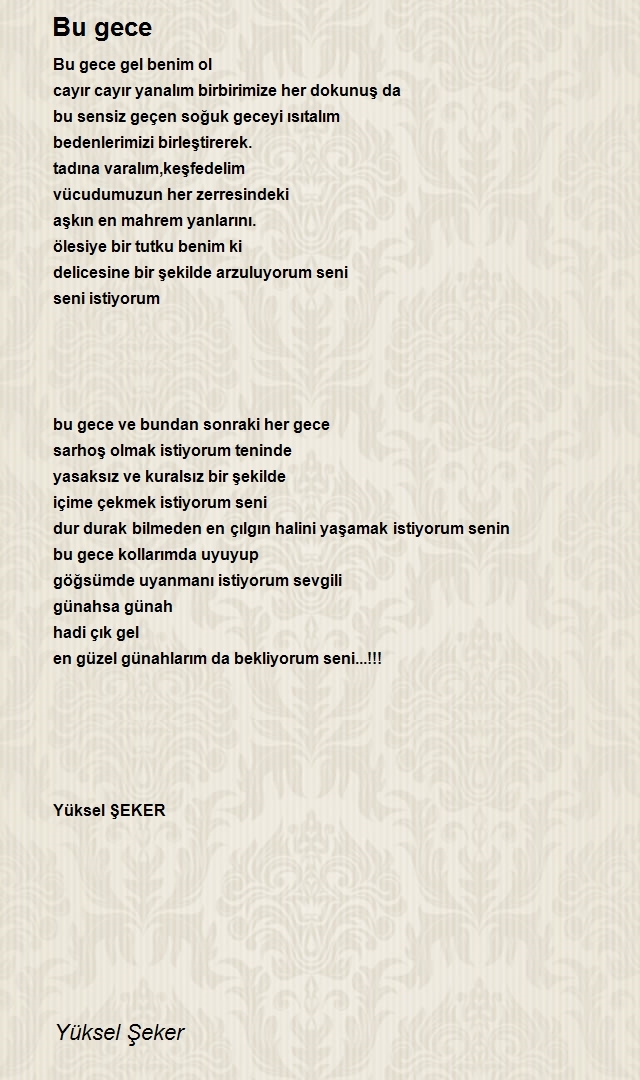 Yüksel Şeker