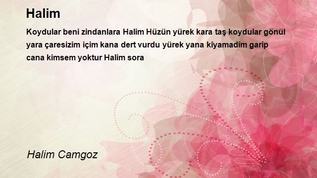 Halim Camgoz