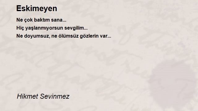 Hikmet Sevinmez