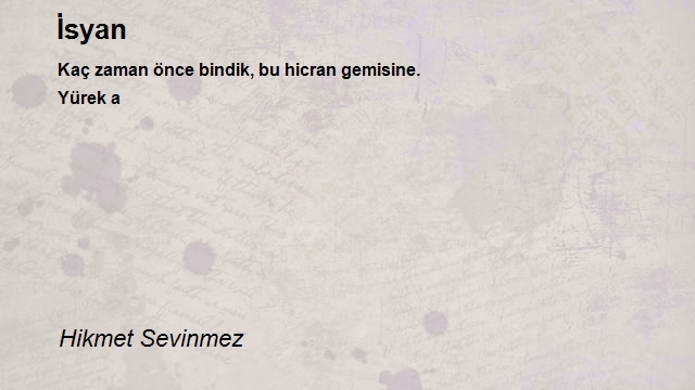 Hikmet Sevinmez