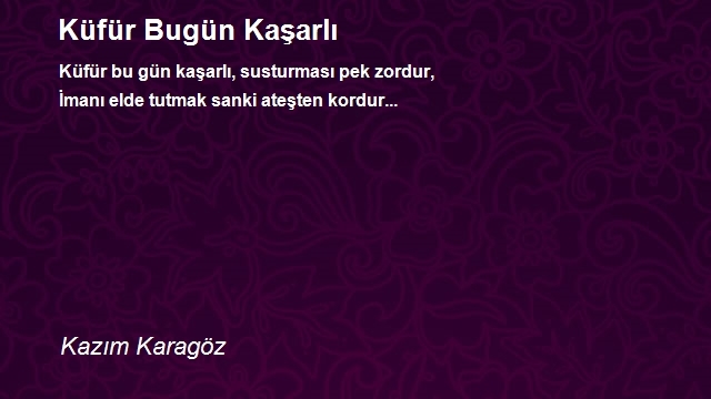 Kazım Karagöz