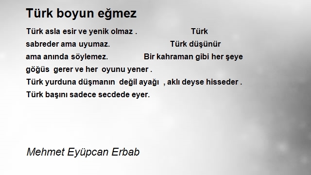 Mehmet Eyüpcan Erbab