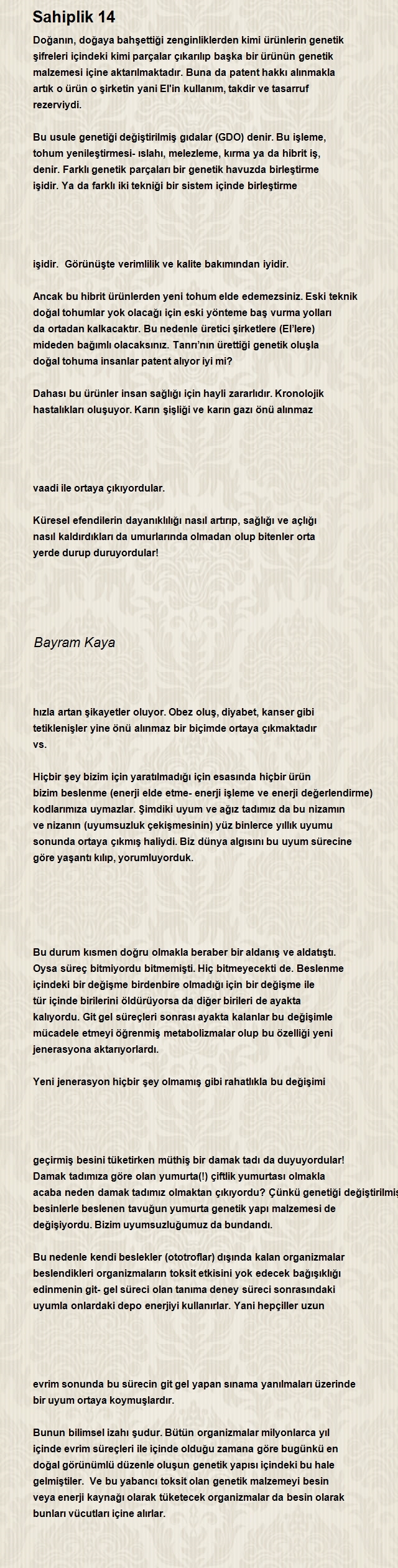 Bayram Kaya