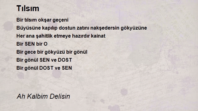 Ah Kalbim Delisin