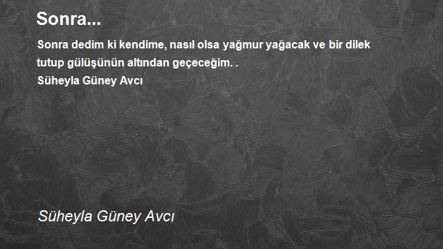 Süheyla Güney Avcı