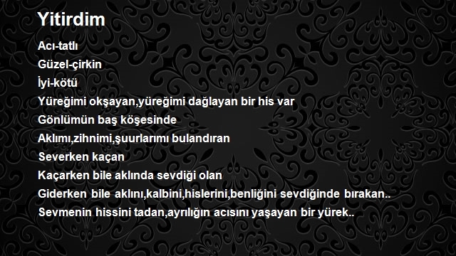 Ah Kalbim Delisin