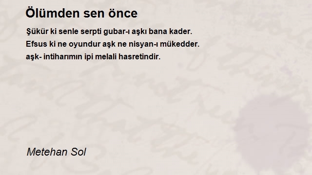 Metehan Sol