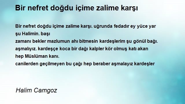 Halim Camgoz