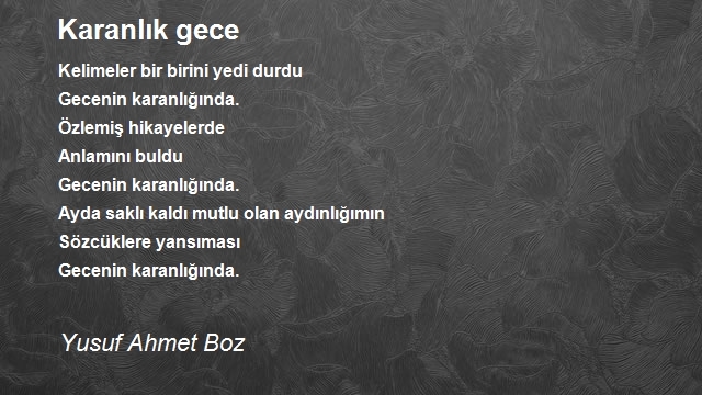 Yusuf Ahmet Boz