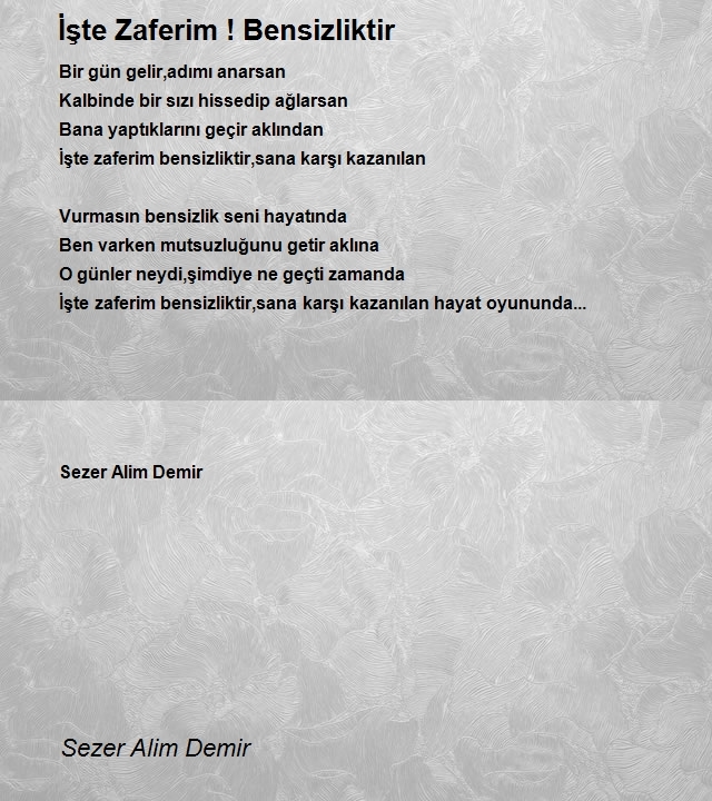 Sezer Alim Demir