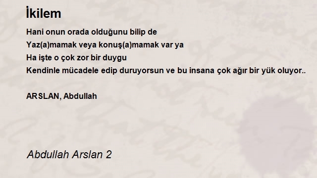 Abdullah Arslan 2