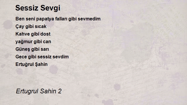 Ertugrul Sahin 2