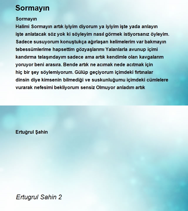 Ertugrul Sahin 2