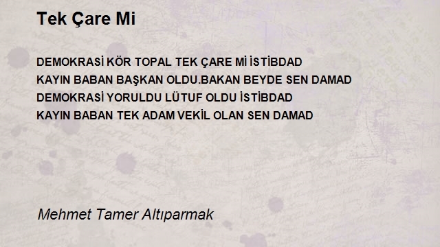 Mehmet Tamer Altıparmak