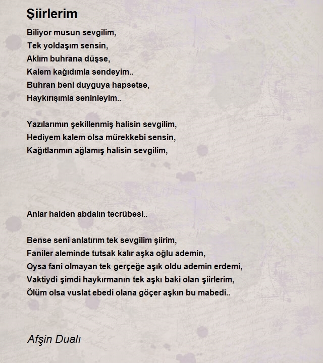 Afşin Dualı