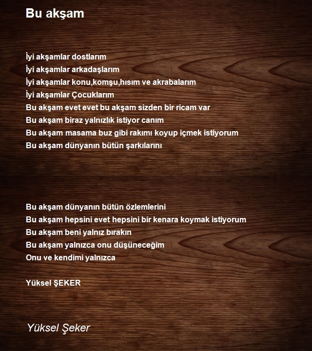 Yüksel Şeker