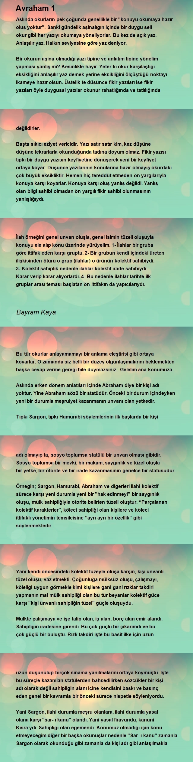 Bayram Kaya